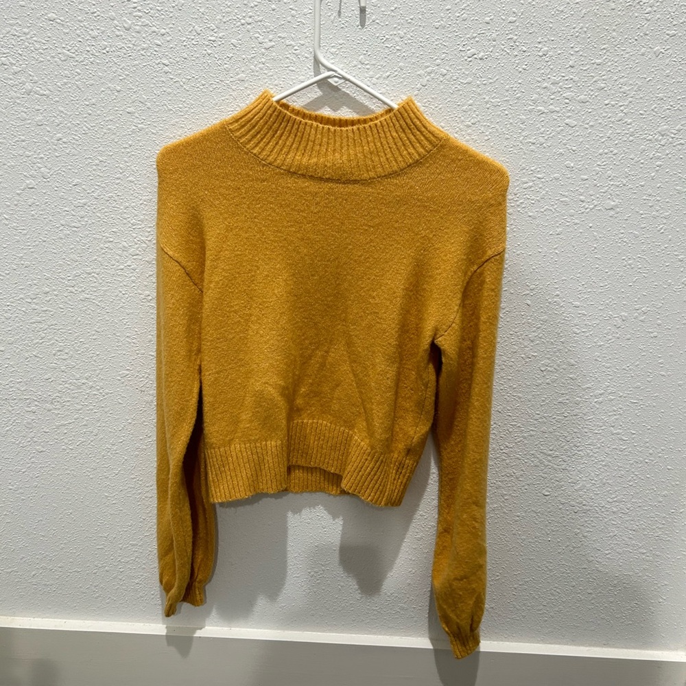 Yellow sweater